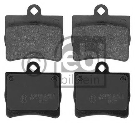Тормозные колодки FEBI 16152