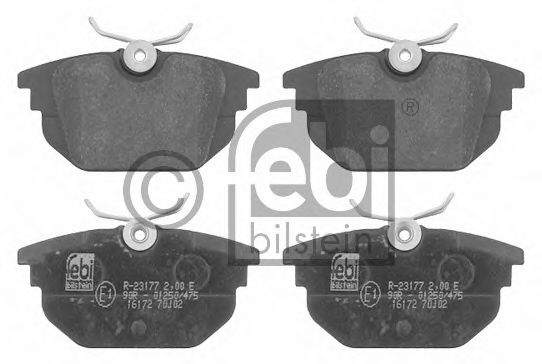 Тормозные колодки FEBI 16172
