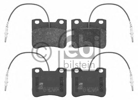 Тормозные колодки FEBI 16243