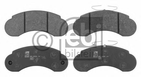 Тормозные колодки FEBI 16250