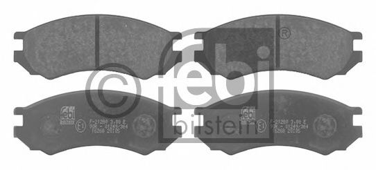 Тормозные колодки FEBI 16268