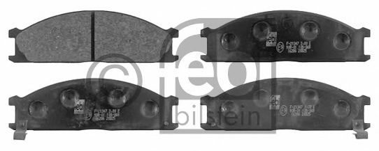 Тормозные колодки FEBI 16286