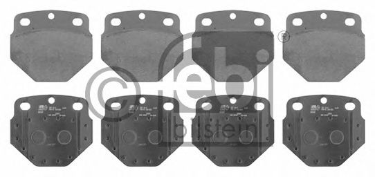 Тормозные колодки FEBI 16569