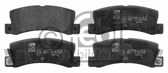 Тормозные колодки FEBI 16580