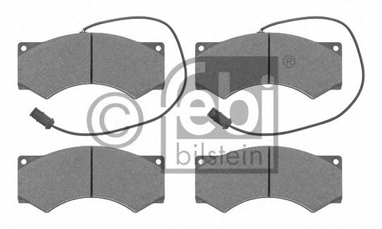 Тормозные колодки FEBI 16593