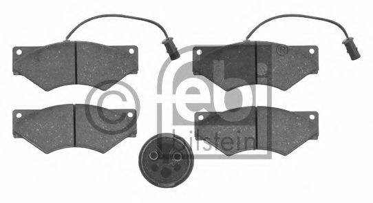 Тормозные колодки FEBI 16600