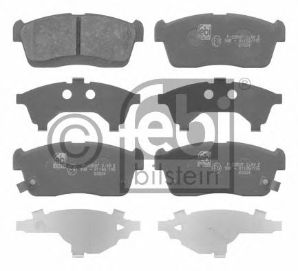 Тормозные колодки FEBI 16662