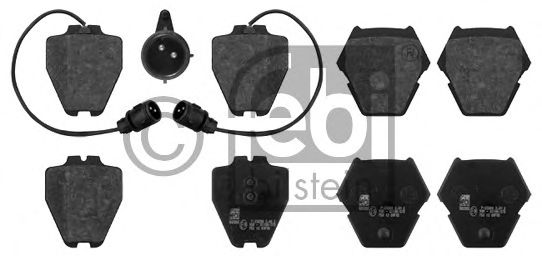 Тормозные колодки FEBI 16763