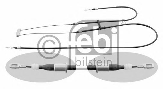 Трос ручного тормоза FEBI 29305