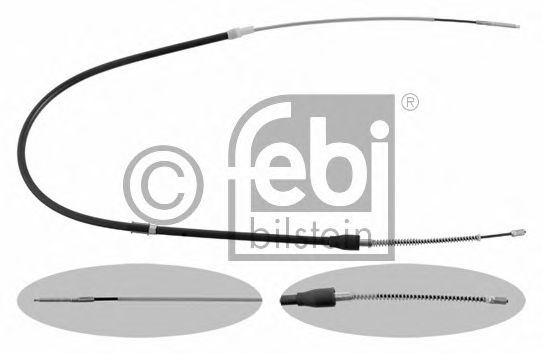 Трос ручного тормоза FEBI 30765