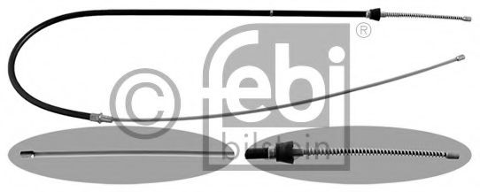 Трос ручного тормоза FEBI 48302