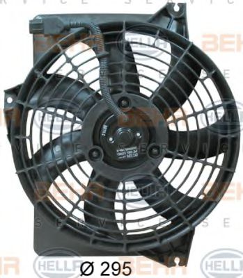 Вентилятор радиатора кондиционера BEHR/HELLA 8EW 351 034-581