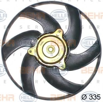 Вентилятор охлаждения двигателя BEHR/HELLA 8EW 351 043-641