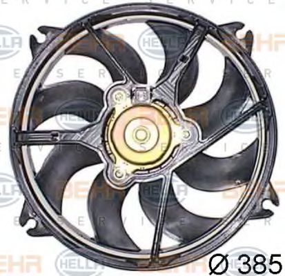 Вентилятор охлаждения двигателя BEHR/HELLA 8EW 351 044-541