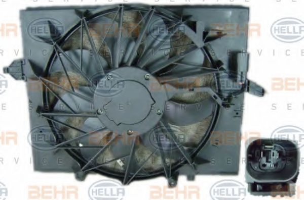 Вентилятор охлаждения двигателя BEHR/HELLA 8EW 351 104-451
