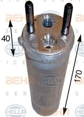 Осушитель кондиционера BEHR/HELLA 8FT 351 193-141