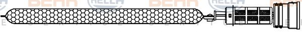 Осушитель кондиционера BEHR/HELLA 8FT 351 193-381