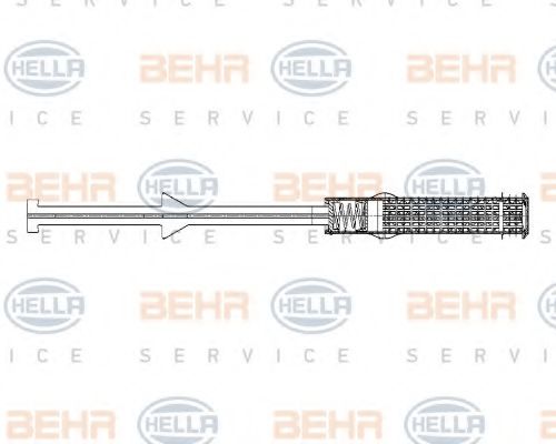 Осушитель, кондиционер; Осушитель, кондиционер BEHR/HELLA 8FT 351 198-434