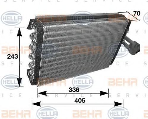 Испаритель кондиционера BEHR/HELLA 8FV 351 210-281