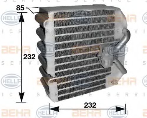 Испаритель кондиционера behrhella 8FV 351 210-361