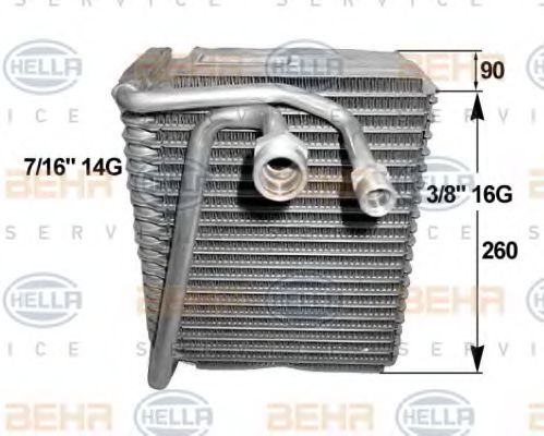 Испаритель кондиционера behrhella 8FV 351 211-091