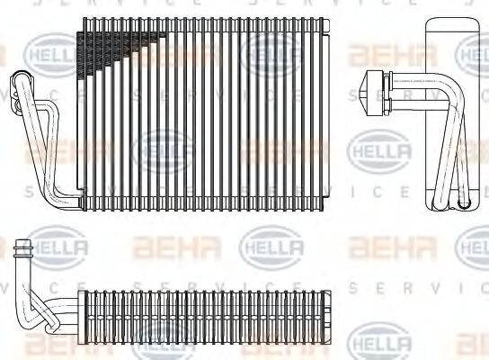 Испаритель кондиционера BEHR/HELLA 8FV 351 211-251