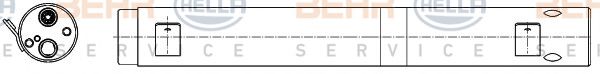 Осушитель кондиционера BEHR/HELLA 8FT 351 335-271