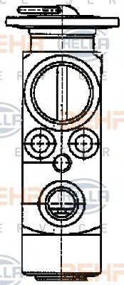 Расширительный клапан кондиционера behrhella 8UW 351 336-181
