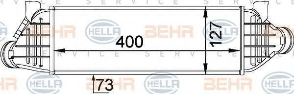 Интеркулер BEHR/HELLA 8ML 376 746-651