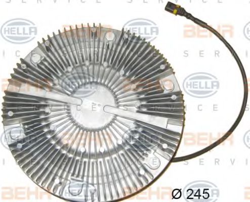 Вискомуфта вентилятора BEHR/HELLA 8MV 376 757-661