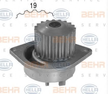Водяной насос BEHR/HELLA 8MP 376 800-474