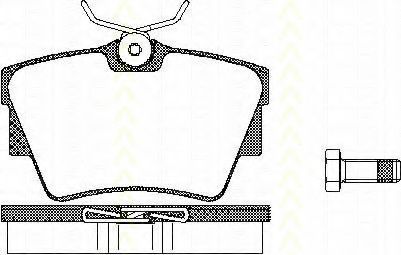 Тормозные колодки TRISCAN 8110 10530