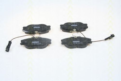 Тормозные колодки TRISCAN 8110 12001