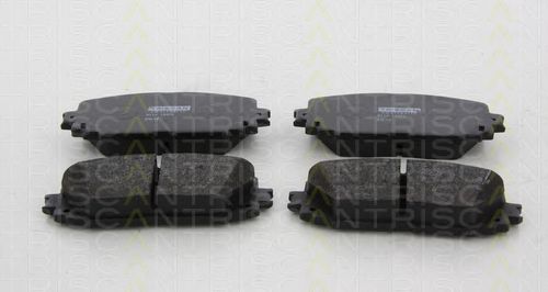 Тормозные колодки TRISCAN 8110 13072