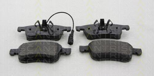 Тормозные колодки TRISCAN 8110 15063
