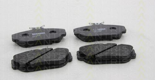 Тормозные колодки TRISCAN 8110 16020
