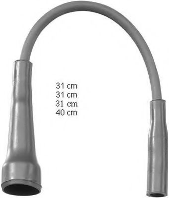 Комплект проводов зажигания BERU ZEF1251