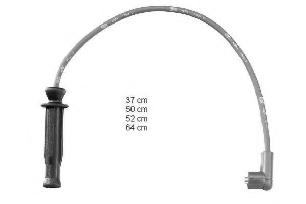 Комплект проводов зажигания beru ZEF1504