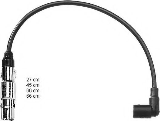 Комплект проводов зажигания BERU ZEF989