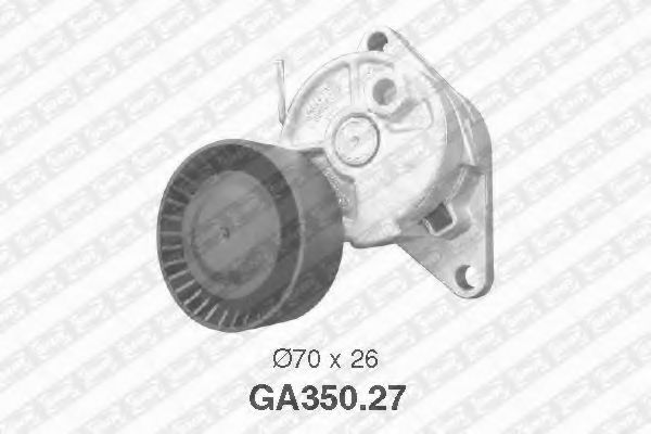 Ролик ремня генератора SNR GA350.27