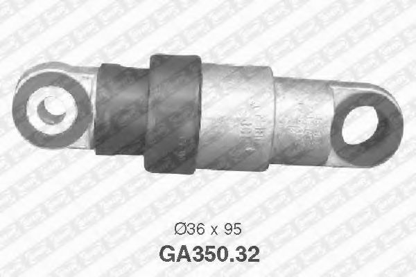 Ролик ремня генератора SNR GA350.32
