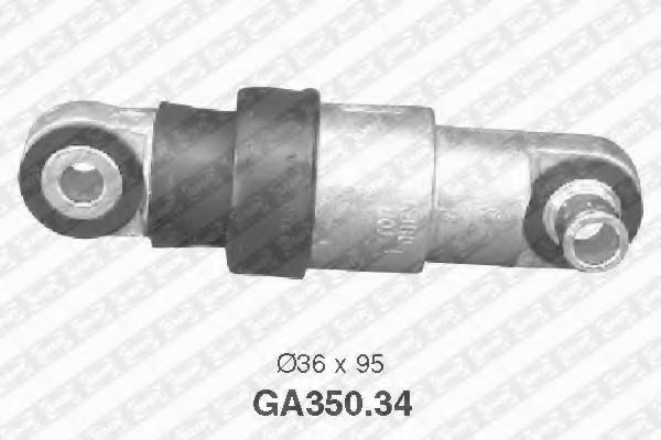 Ролик ремня генератора SNR GA350.34