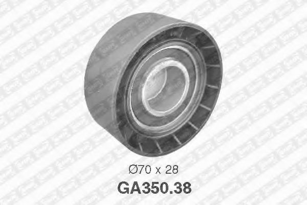 Ролик ремня генератора SNR GA350.38