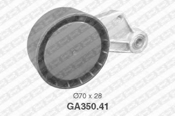 Ролик ремня генератора SNR GA350.41