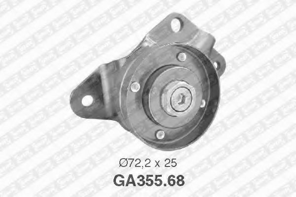 Ролик ремня генератора SNR GA355.68