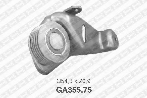 Ролик ремня генератора SNR GA355.75