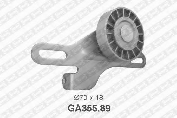 Ролик ремня генератора SNR GA355.89