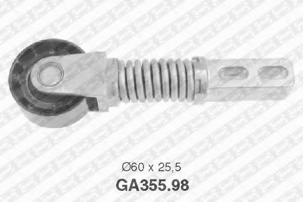Ролик ремня генератора SNR GA355.98