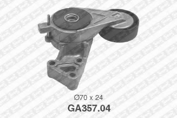Ролик ремня генератора SNR GA357.04