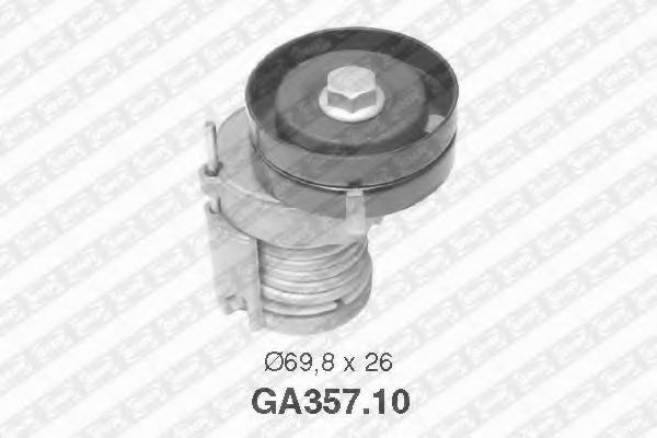 Ролик ремня генератора SNR GA357.10
